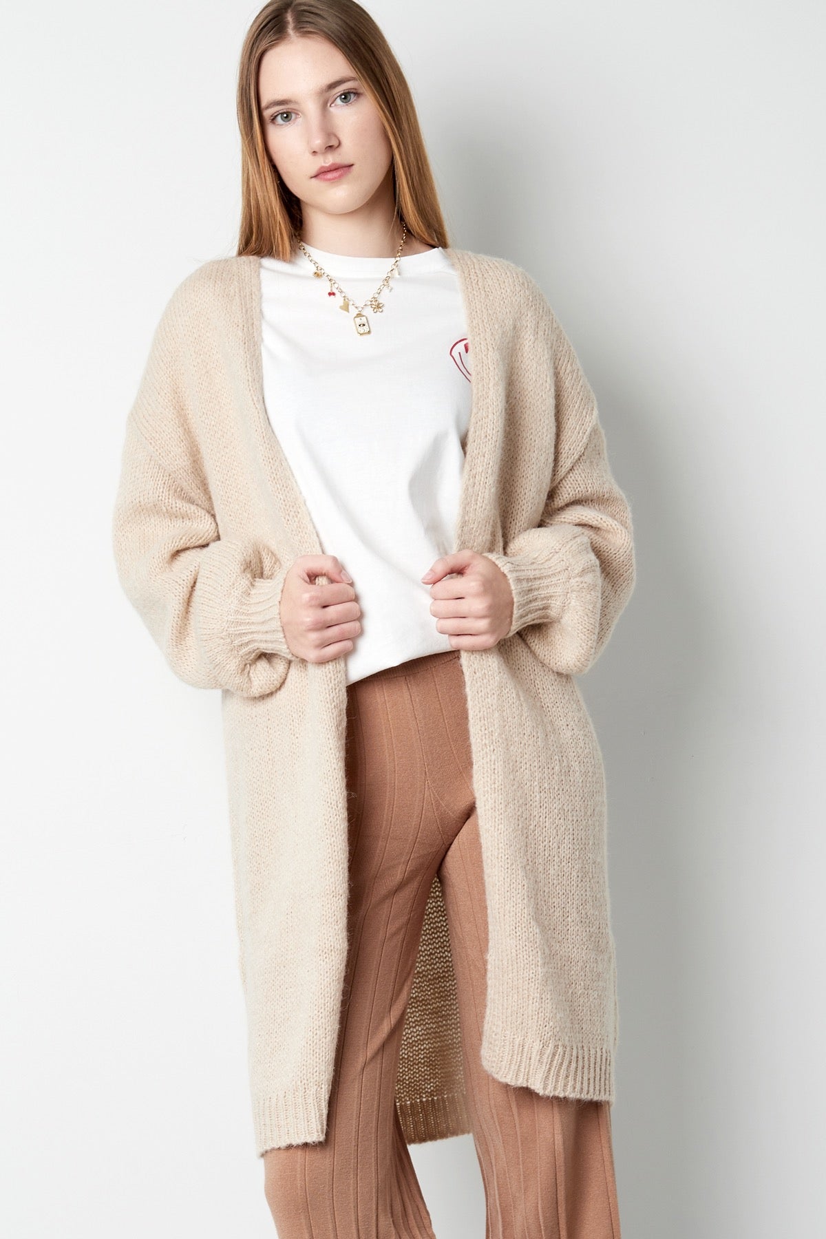 Cozy vest- beige